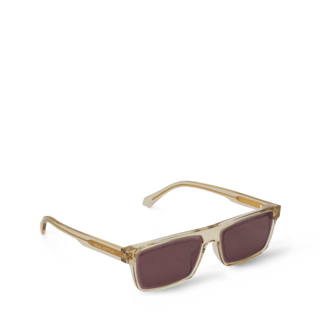 LV Super Vision Daily Low Square Sunglasses S00 - New - For Men